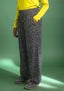 Pantalon  Stella  en jersey de coton biologique/élasthanne noir/motif thumbnail