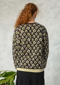 Gilet "Andes" en coton biologique/recyclé - noir