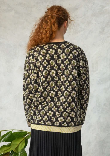 Gilet "Andes" en coton biologique/recyclé - noir