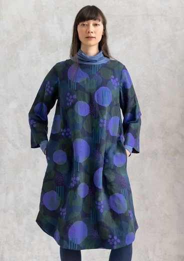 Webkleid „Fizz“ aus Leinen/Modal - tinte
