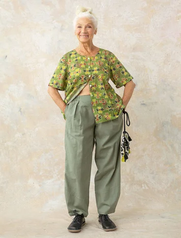 Woven pants in organic cotton - hopper