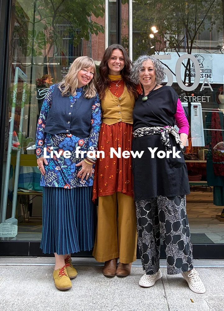 Video of the presentation of Gudrun Sjödén’s 2025 Autumn Extra collection 
