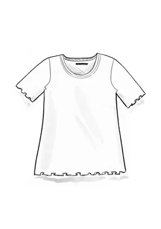 Shirt „Drop“ aus Bio-Baumwolle - schwarz