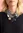 “Agnes” wooden bead necklace - black