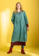 “Blossom” woven dress in organic cotton - artemisia