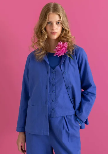 Webweste „Esme“ aus Bio-Baumwolle/Leinen - lupine