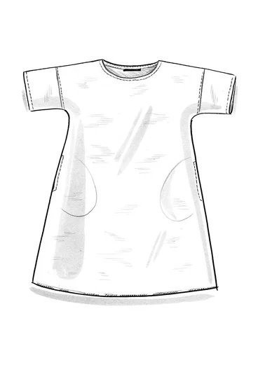 Webkleid „Twin“ aus Leinen/Öko-Baumwolle - kupfer