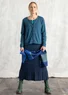Strickjacke aus Bio-/Recycling-Baumwolle (dunkelpetrol M)
