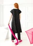 Robe "Galilei" en jersey de lyocell/élasthanne (noir M)