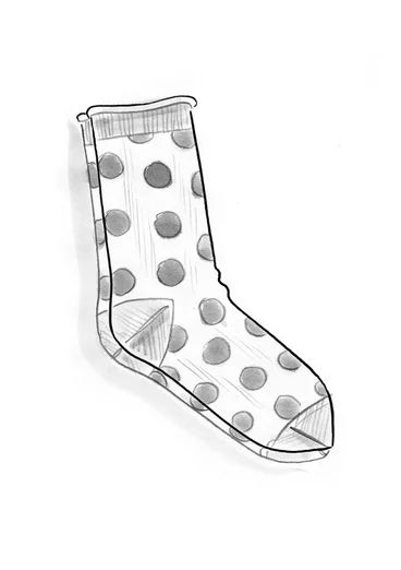 “Tindra” organic cotton sock - night sky