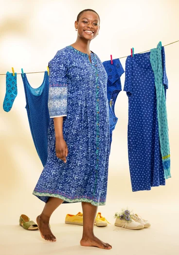 Kleid „Kauri“ aus Bio-Baumwollgewebe  - lupin