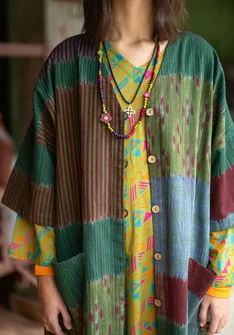 Kangasmekko "Hyderabad" ekopuuvillaa - avokado