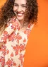 “Rema” organic cotton jersey top (oyster L)