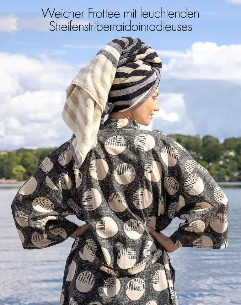 Duschhandtuch „Sunset“ aus Bio-Baumwolle