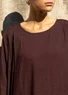Webkleid „Flora Flow“ aus Viskose (dunkelaubergine L)
