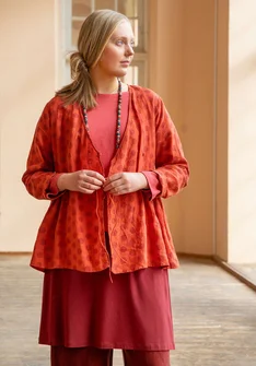 Omlottblus "Piccolo" i lin - tegel