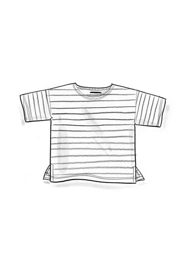 “Elise” organic cotton/modal top - water lily