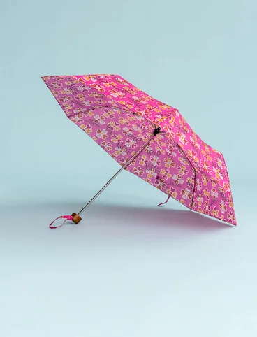 Sateensuoja ”Peggy” kierrätettyä polyesteriä - hibiskus
