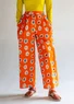 Gemusterte Hose „1964“ aus Bio-Baumwolle (nektar L)