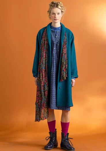 Tørklæde Hedda" i økologisk bomuld - fransk ristet