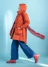 Parka „Irma“ aus Bio-Baumwollgewebe (kupfer-gemustert M)