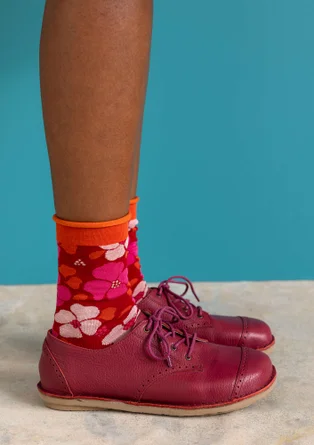 Nappa lace-ups - light cyclamen