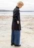 Tunique en jersey de coton biologique/modal/élasthanne (noir XS)