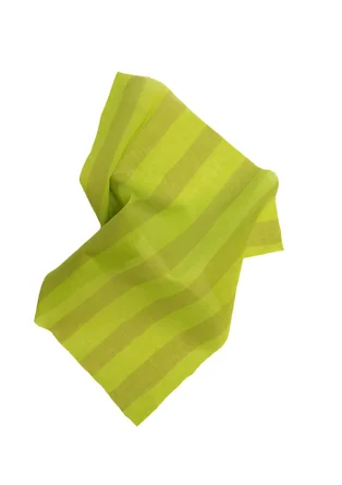 Robe à encolure en V - kiwi/stripe