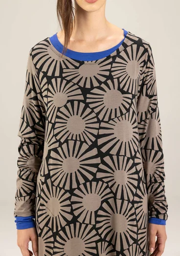 “Taiyoko” lyocell/elastane jersey dress - light potato