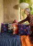 Putetrekk «Amandine» i økologisk bomull (mørk indigo Én størrelse)