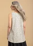 Tricot singlet "Dot" van biologisch katoen/modal/elastaan (ongebleekt M)