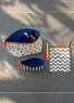“Tripp-Trapp-Trull” organic cotton toiletry bag set (black One Size)