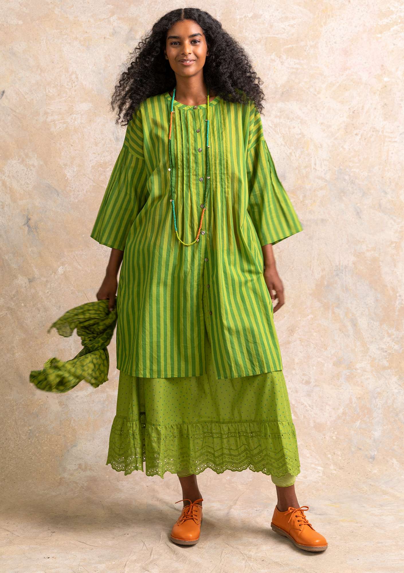 Kleid Serafina kiwi/patterned