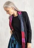 “Mona” organic cotton/elastane jersey top (black XS)
