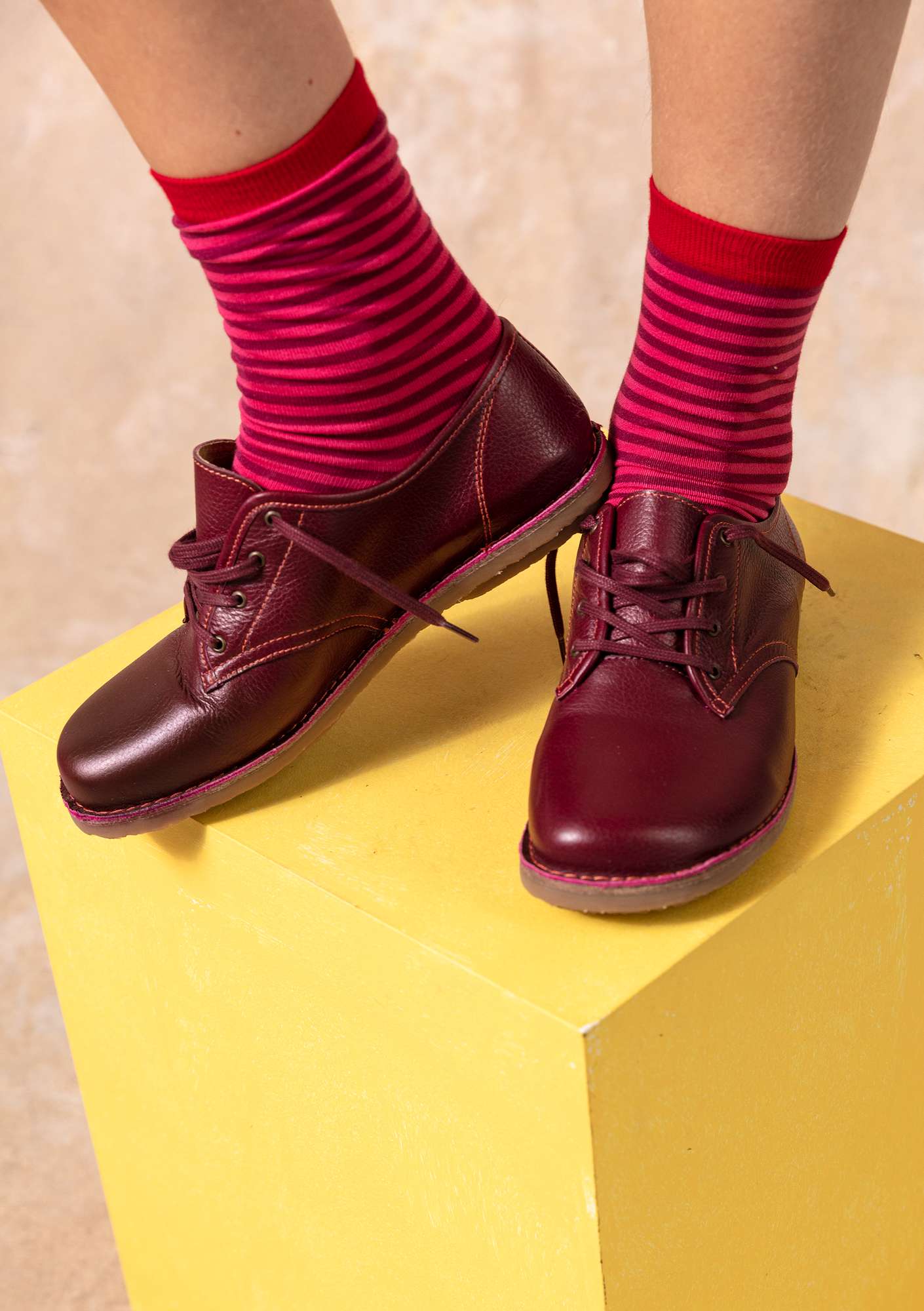 Chaussures de promenade purple red