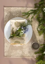 “Taiga” organic cotton placemat - natural