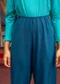 Jerseyhose aus Bio-Baumwolle (dunkelpetrol M)