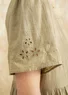Woven “Tania” dress in organic cotton (timothy grass L)
