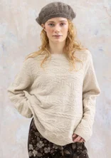 Marinepullover „Peninsula“ aus Lammwolle - auster