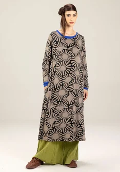 Robe "Taiyoko" en jersey de lyocell/élasthanne - terre clair