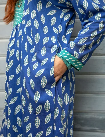 Tricot jurk "Åland" van biologisch katoen/modal - lupin