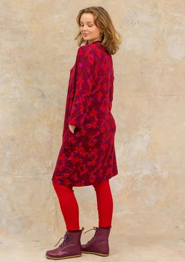 Geblümtes oder einfarbiges Jerseykleid „Hillevi“ aus Lyocell/Elasthan - amaryllis-gemustert