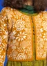 Strickjacke „Leksand" aus Alpakagemisch (senf L)