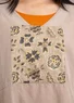 Webkleid „Amber“ aus Bio-Baumwolle/Leinen (kalkstein S)