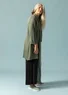 Tunic in a linen/recycled linen knit fabric (hopper S)