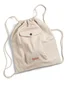 Einfarbiger Rucksack „Tundra“ aus Bio-Baumwolle (ungefärbt Einheitsgröße)