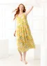 Robe "Bouquet" en coton biologique tissé (cytise L)