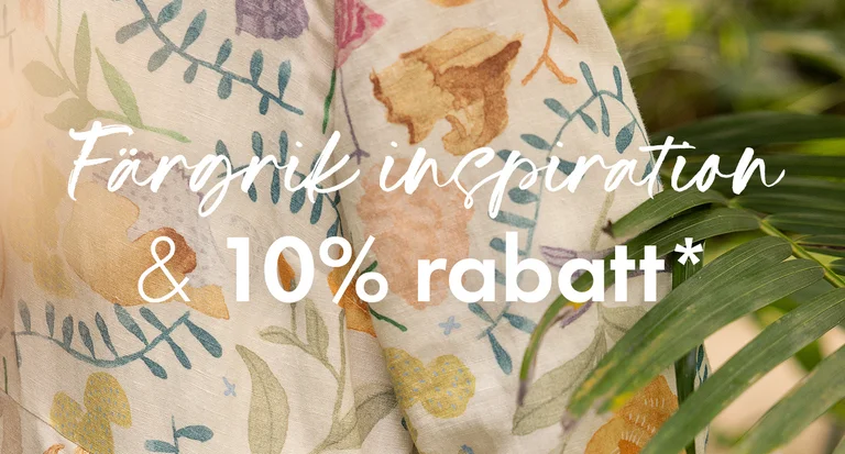 Prenumerera på vårt nyhetsbrev - Få 10% rabatt på ett köp*.