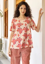 Jerseyshirt „Rema“ aus Bio-Baumwolle - auster