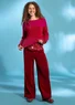 Lambswool sweater (cochineal S)